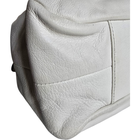 Coach Campbell Large Hobo White Leather F24686 - Picture 8 of 15